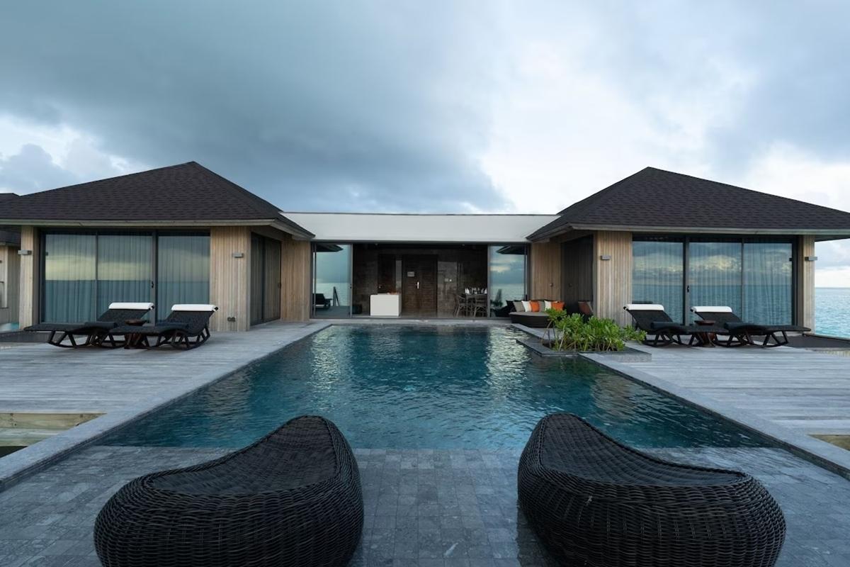 Hotel Madifushi Private Island Meemu Atoll Exterior foto